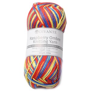 Divante Knitting Wool - Raspberry Ombre by Divante