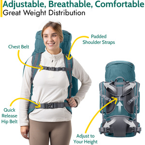 Tatra Hiking Backpack - Hydro / 70cm by Trail