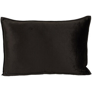Alba Velvet Cushion - Black by Divante