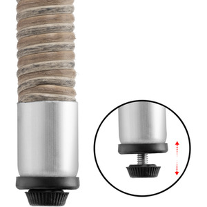 Polyrattan Garden Square Table - Beige