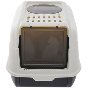 Kidkid Large Top Entry Cat Litter Box with Hood and Scoop by Kidkid