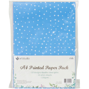 Art Studio A4 Printed Paper Pack by Art Studio