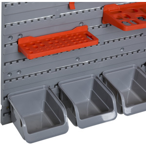 DURHAND 44 Pieces On-Wall Garage DIY Storage Unit - Grey by DURHAND