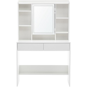 WestWood Dressing Table DT19 White - White by WestWood