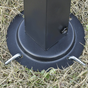 Outsunny 8ft x 5ft Outdoor BBQ Protective Gazebo Tent - Black by Outsunny