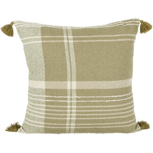 Osbourne Check Cushion - Green by Divante