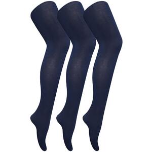 3 Pair Coloured Opaque 80 Denier Plain Block Colour Tights by Sock Snob