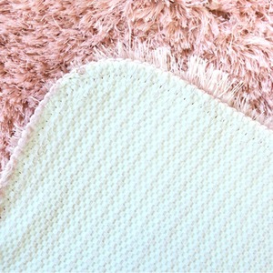Pink Washable And Non Slip 4cm Shaggy Rug - Rena by The Rug Wholesaler