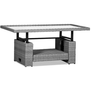 Paris 6 Piece Sofa Dining Set - Grey by Royalcraft