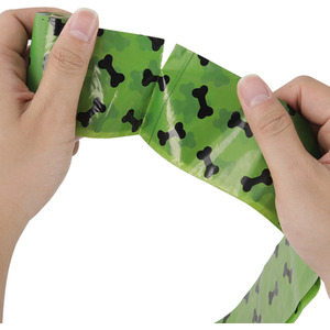 Leak-proof Degradable Scented Dog Poop Bag 135 Count - Green by Livingandhome