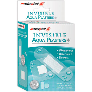 Pack of 24 Aqua Plasters by Masterplast
