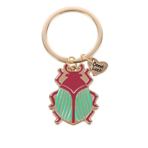 Beetle Good Luck Keyring - Multicolour by Kingsbury Gifts