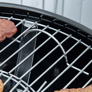 Outsunny Portable Kettle Charcoal Grill - Black by Outsunny