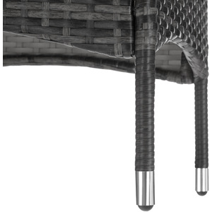 Rattan Garden Furniture Set Lucerne Two Sets Of Cushion Covers by tectake