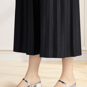 Sandals Square Toe Block Heel by Livingandhome