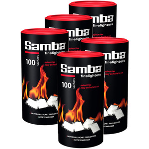 Samba Firestarter Firelighters - White / 5 by Samba