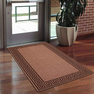 Nonslip Greekey Gel Door Mats by Smart Living