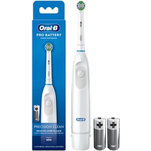 Oral-B Pro Battery Power Toothbrush - White by Oral-B