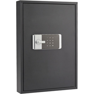 Large Wall Mounted Key Cabinet - Black by Safes UK