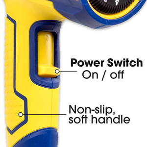 2000W Variable Temp Control Hot Air Gun - Yellow by Skotek