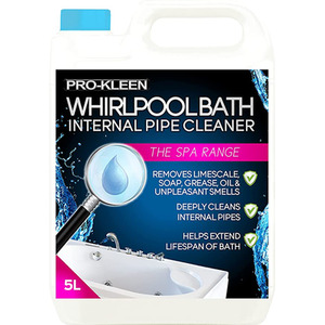 Whirlpool Bath Hot Tub Internal Pipe Cleaner - White by Pro-Kleen