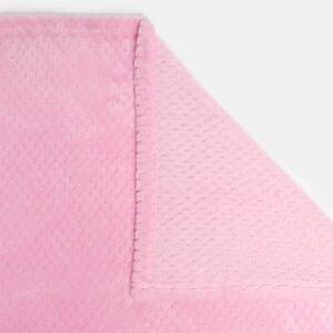 Waffle Honeycomb Mink Throw by Dreamscene