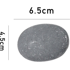 Basalt Stone Set for Massage - Grey / 8kg by Livingandhome