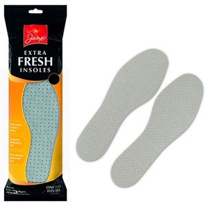 Extra Fresh Insoles 1 Pair - Grey by Jump