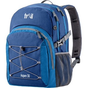 Aspen 30L Camping Backpack - Blue by Trail