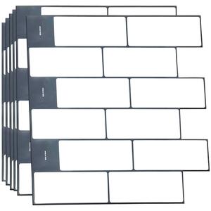 Glossy Retro 3D Backsplash Tile Stickers by WALPLUS