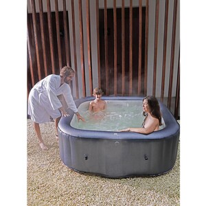 Otium 6 Person Hydrojet Spa - Grey by Mspa