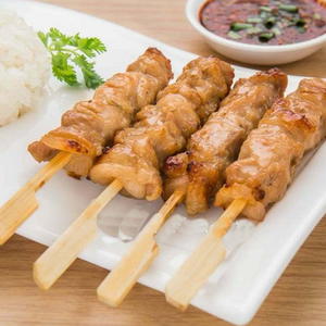 Bamboo Wooden Paddle Skewers for BBQs Kebabs and Cocktails by ProLux Concepts