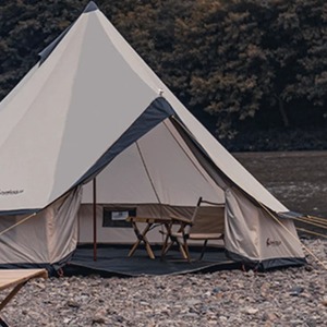 8 Person Outdoor Glamping Tent - Beige by Wyld and Cococ