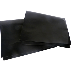 Pack of 2 Non Stick BBQ Mats - Black by HyFive