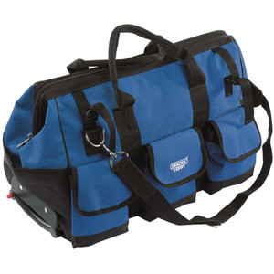 Draper Rolling Tool Bag - Blue by Draper