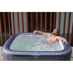 Otium 6 Person Hydrojet Spa - Grey by Mspa