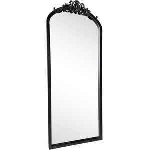 Valentina Ornate Mirror - Black