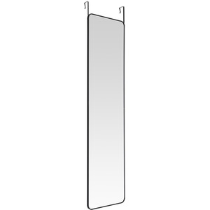 Door Hanging Full Length Mirror - Black by Livingandhome
