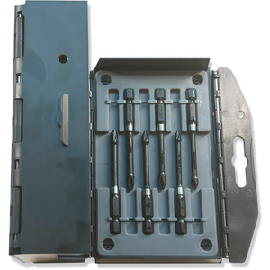 Lumberjack 52 Piece Impact Screwdriver Ratchet Bit Set Includes Carry Case - Grey by Lumberjack