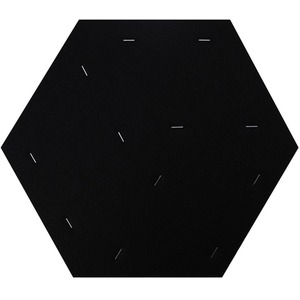 Hex Acoustic Wall Panel Shape - Light Oak by Kraus