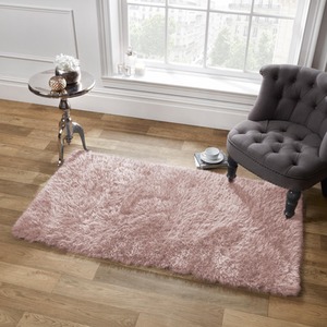 Shaggy Fluffy Glitter 5cm Pile Rug by Sienna