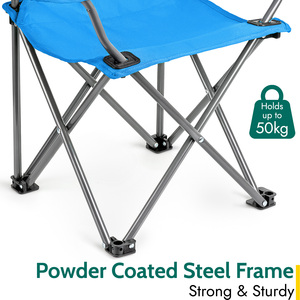 Kids Lightweight Camping Chair - Blue by Trail