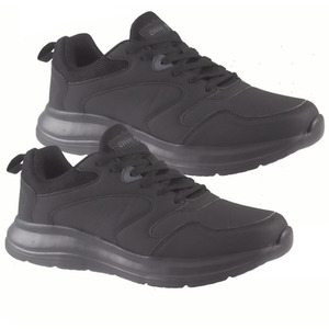 Mens Easygo Black Sports Trainers by EASYGO