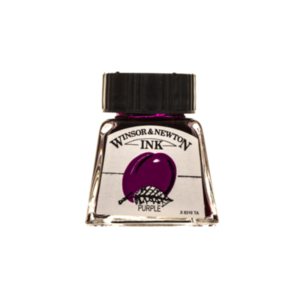 Winsor and Newton 14ml Drawing Ink - Purple by Winsor & Newton