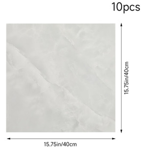 10pcs Self-Adhesive Marble PVC Wall Stickers by Livingandhome