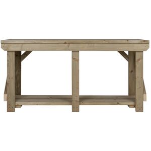 Pressure Treated Wooden Workbench - Multi-colour / 300cm by Arbor Garden Solutions