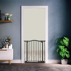 Curved Top Dog Gate - Matt Black / 143cm by Bettacare