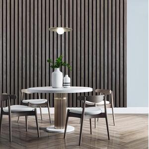 Chestnut Easy Living Acoustic Slat Wall Panel - Chestnut / 1 / Sample by Kraus