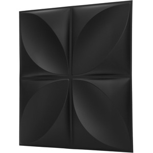 3D Wall Panels (50x50 cm) PVC Cladding Panel Geometric Convex Shape by NOVECRAFTO