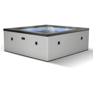 Wave Garda, 4-Person Eco Foam Hot Tub, Integrated Heater by Wave